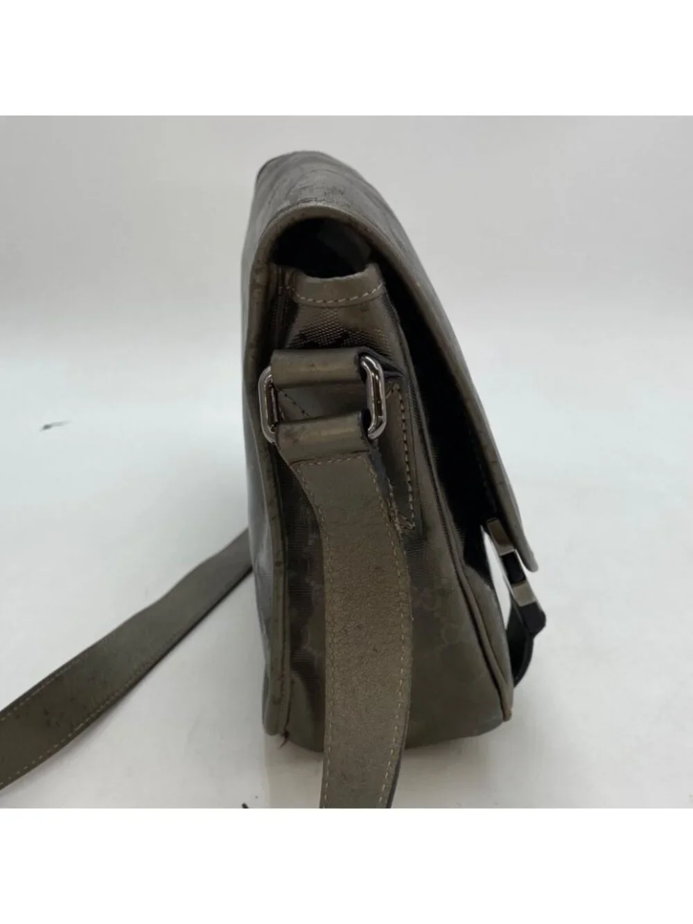 ★SOLD★ Gucci GG Supreme Shoulder Messenger Bag Business Travel - Picture 5 of 15